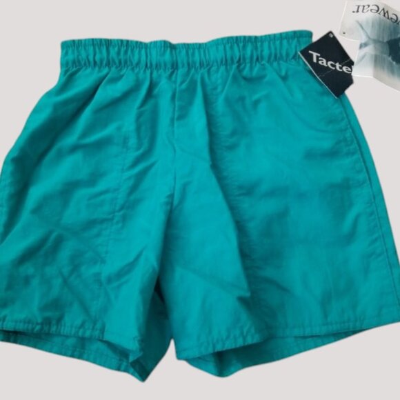 * NWT Turquoise Blue CHERRY TREE Trunk Style Bathing Suit Boys Size 5-6 - Picture 2 of 3